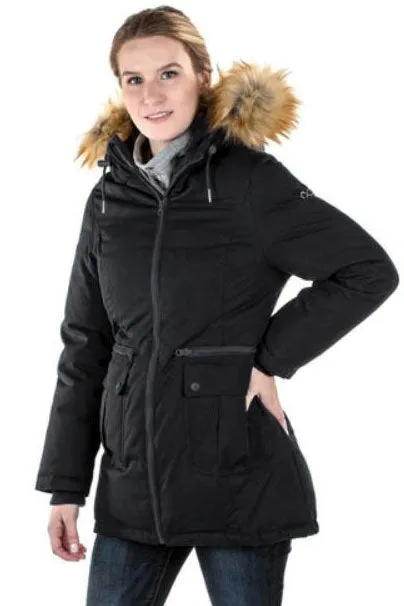 3 in 1 Down Maternity & Baby wearing Parka