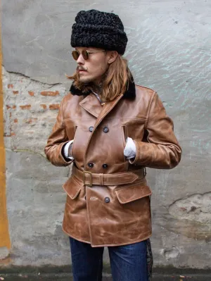 Aero Leather Clothing, Barnstormer, Natural Chromexcel Horsehide (MTO)