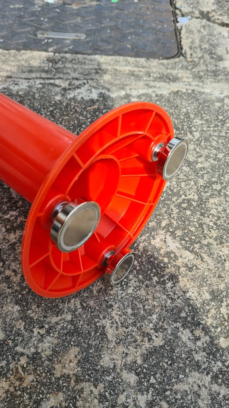 Aiko Plastic Flexible Bollard For Tractor With Magnetic Base | Model : CONE-7204-M