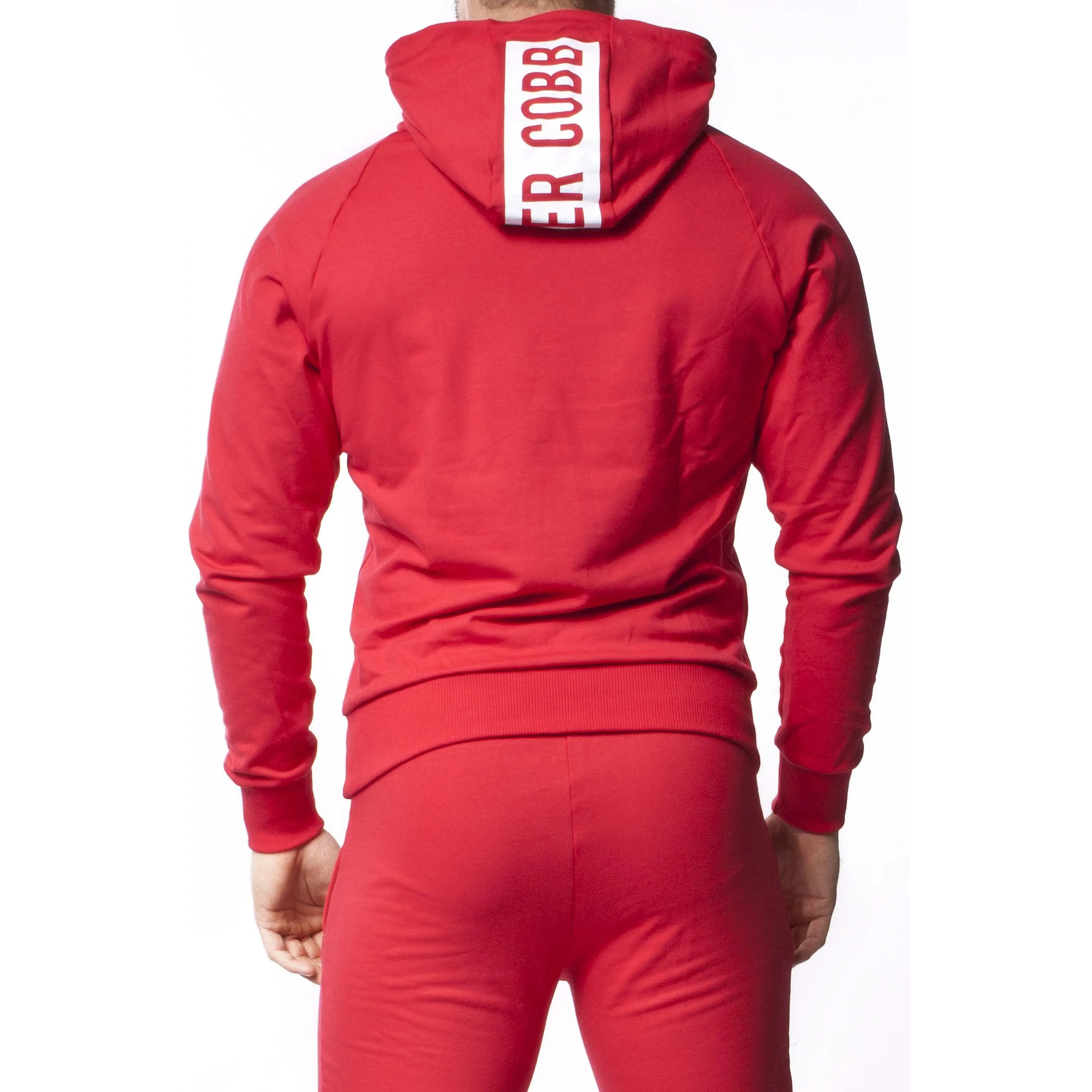 Alexander Cobb Sport Zipper Hoody Red