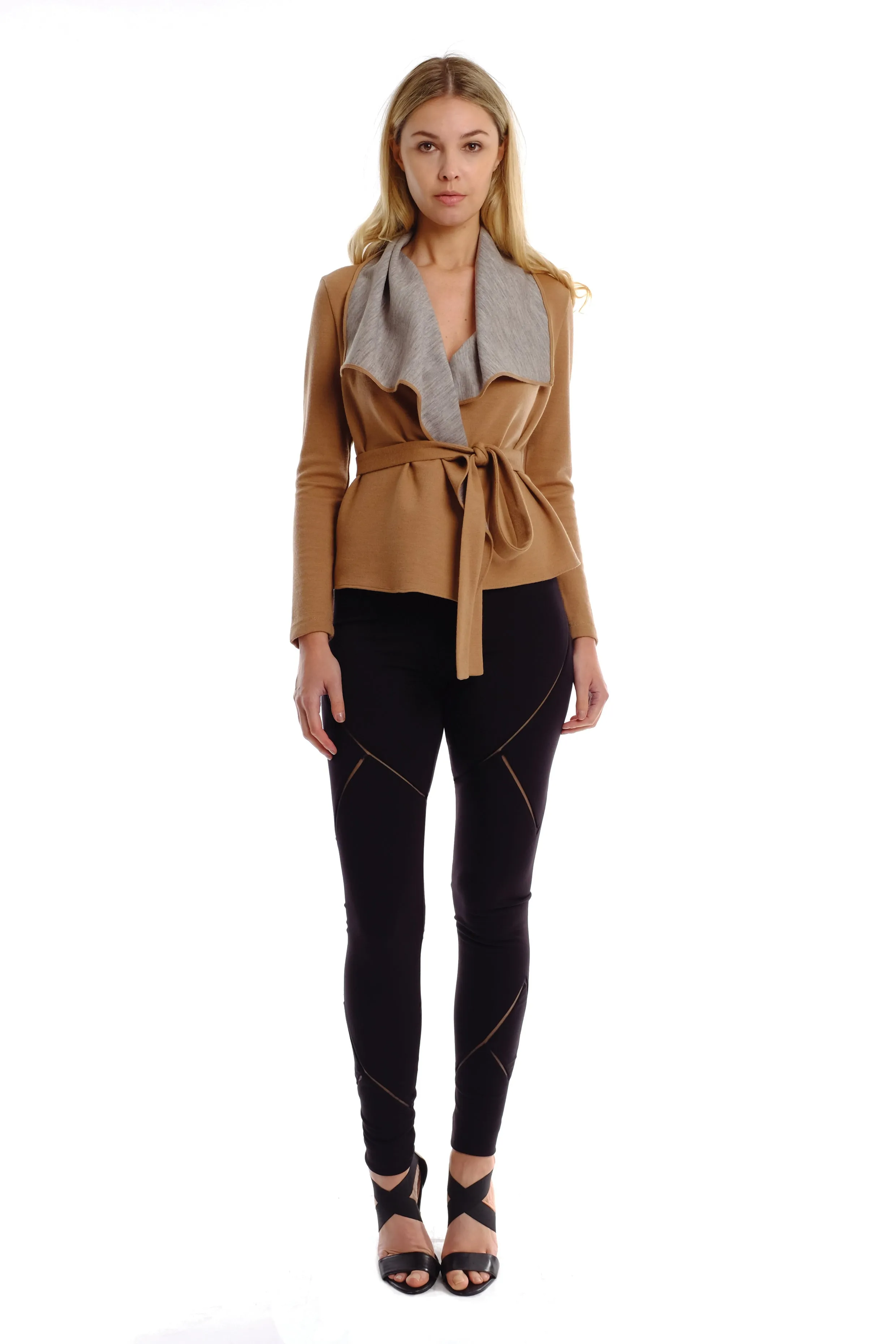 Amika Two-way Wool Jacket (Short)