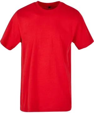 Basic round neck tee | City Red