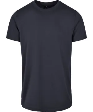 Basic round neck tee | Navy