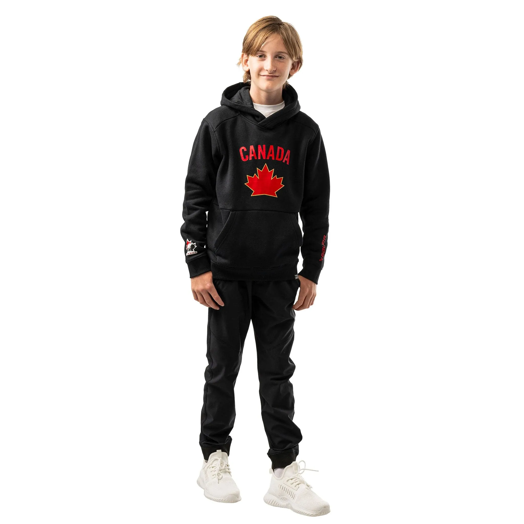 Bauer Hockey Canada Core Ultimate Youth Hoody - Black