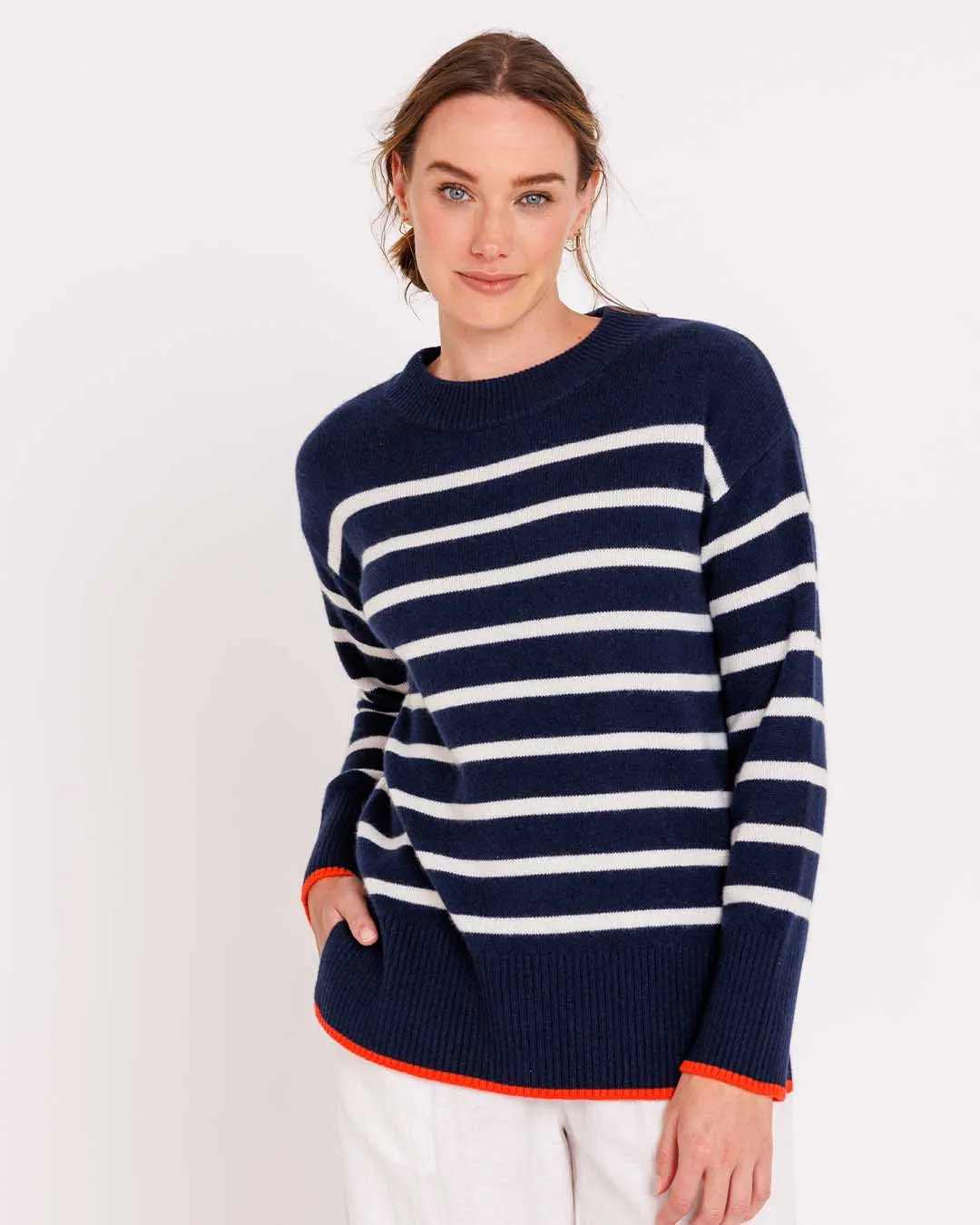 Bexley Striped Crew