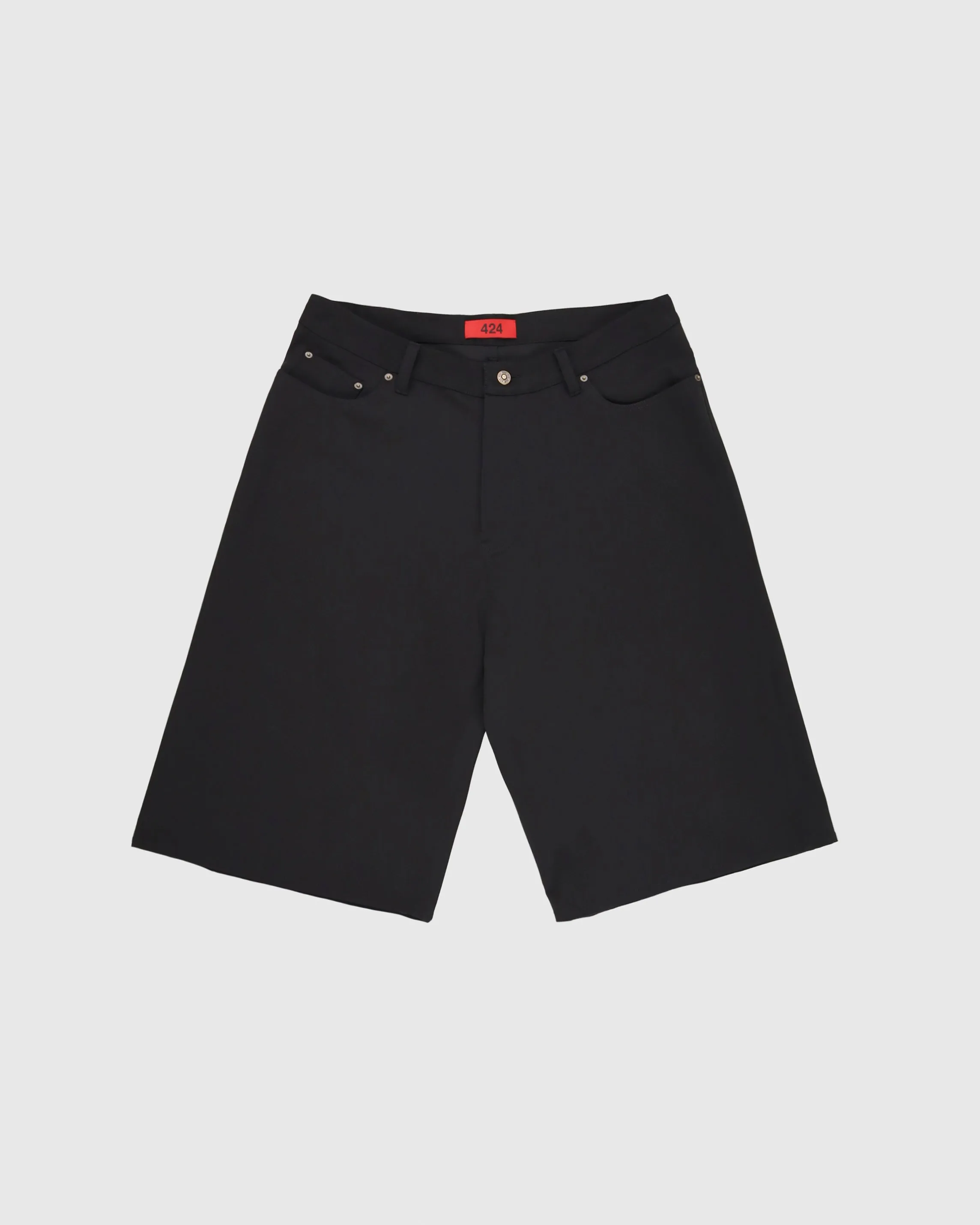 Big Daddy Technical Twill Shorts in Black