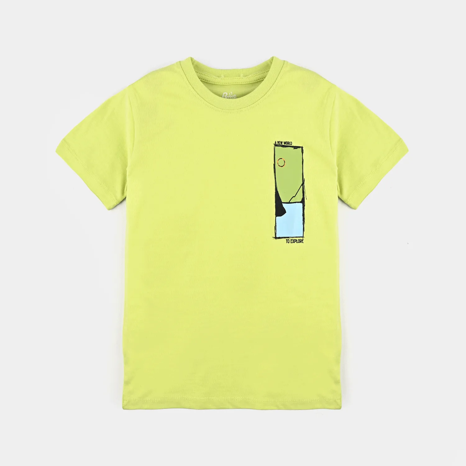 Boys Cotton Jersey T-Shirt H/S Explorer-Green