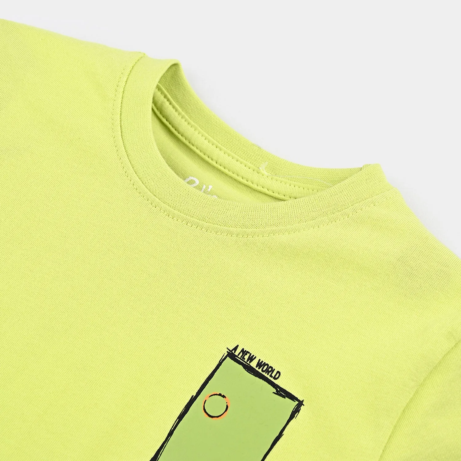 Boys Cotton Jersey T-Shirt H/S Explorer-Green