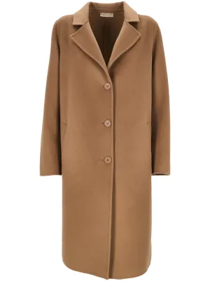 Camel Coat for Elegant Women