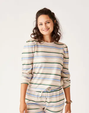 Carve Designs Naomi Sweatshirt-Multistripe