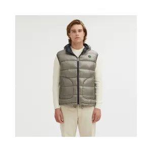 Centogrammi Gray Nylon Men's Reversible Vest