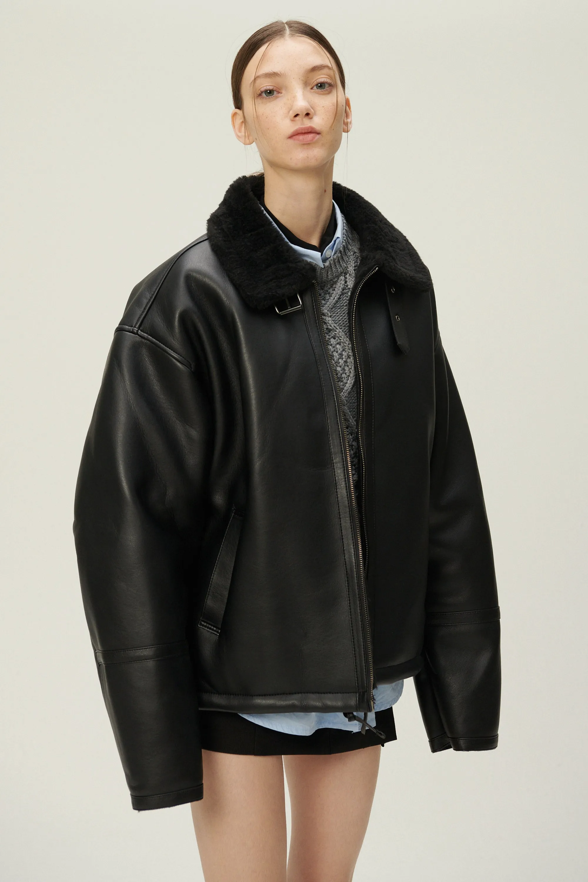 Cia Oversized Aviator Jacket