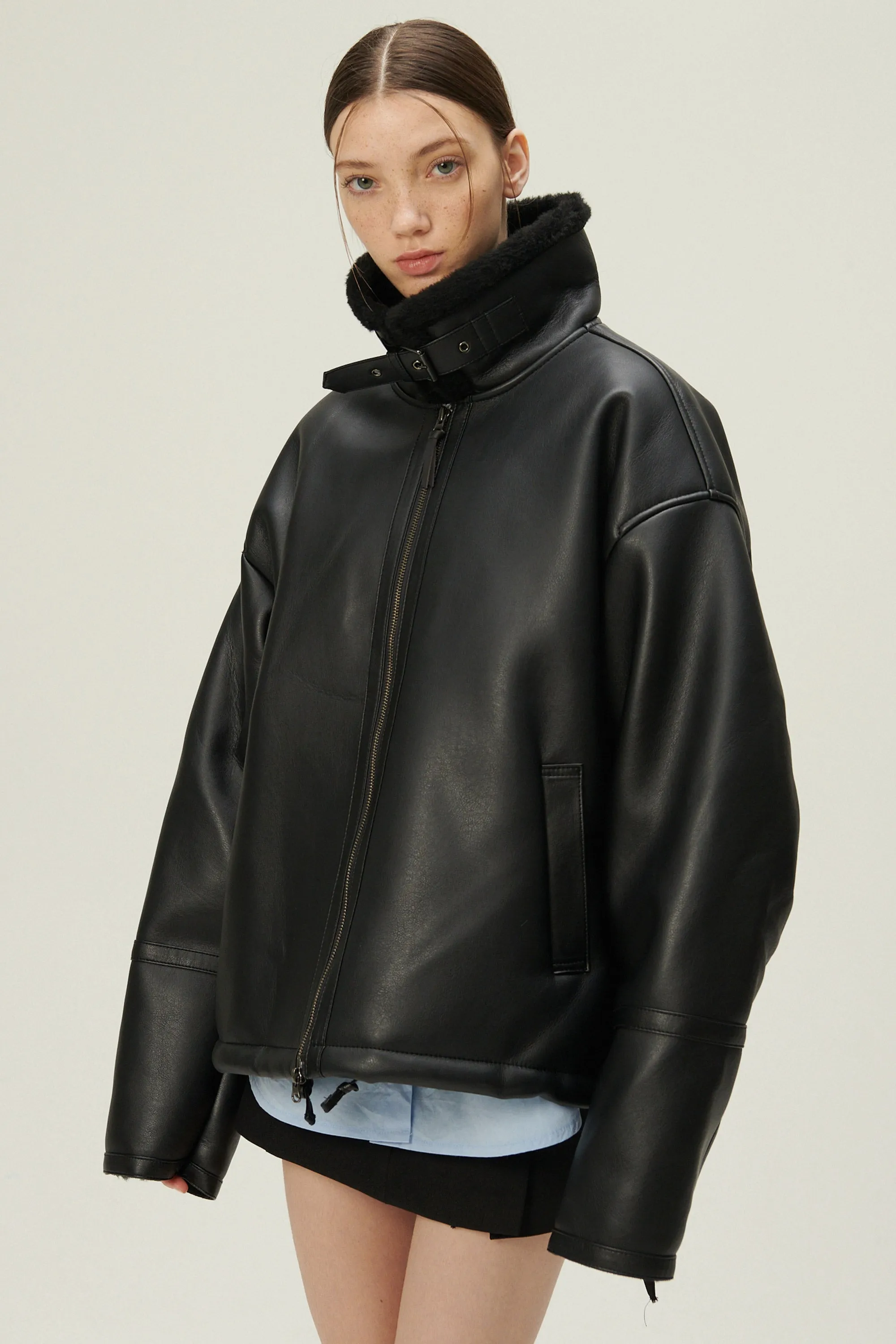 Cia Oversized Aviator Jacket