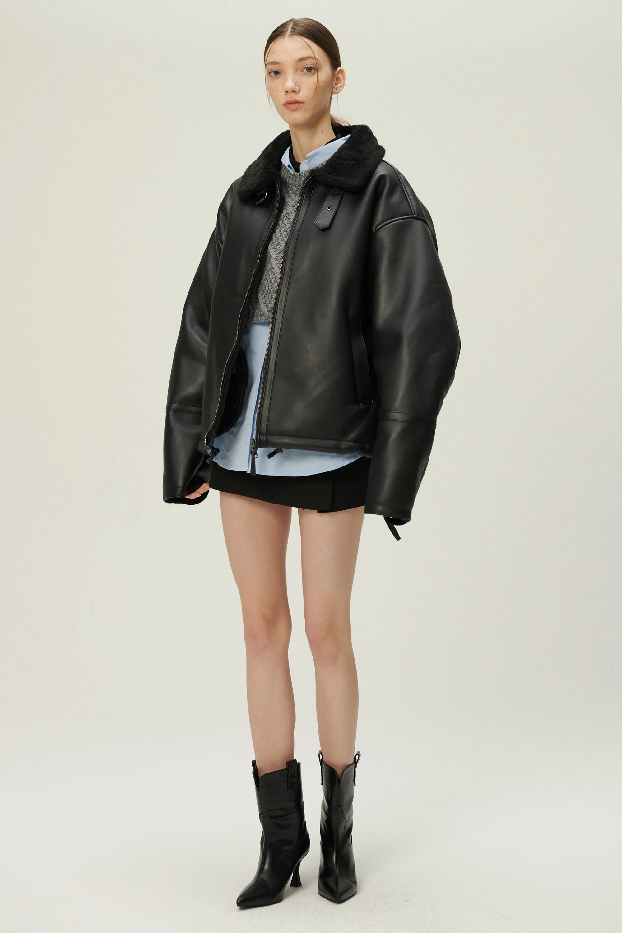 Cia Oversized Aviator Jacket