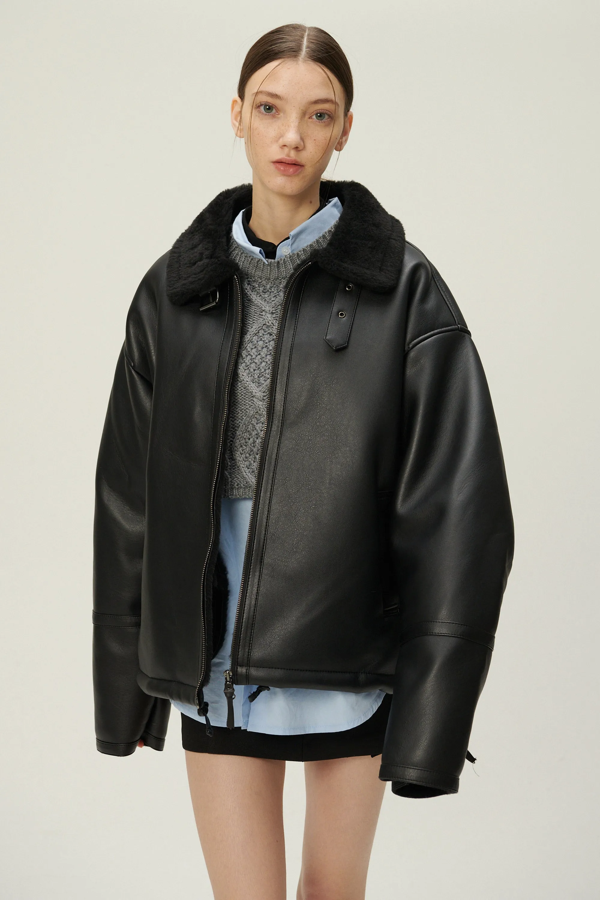 Cia Oversized Aviator Jacket