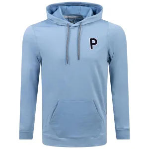 Cloudspun Patch Hoodie Blue Heather - SS24