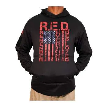 Concealed Carry R.E.D. (Remember Everyone Deployed) Hoodie