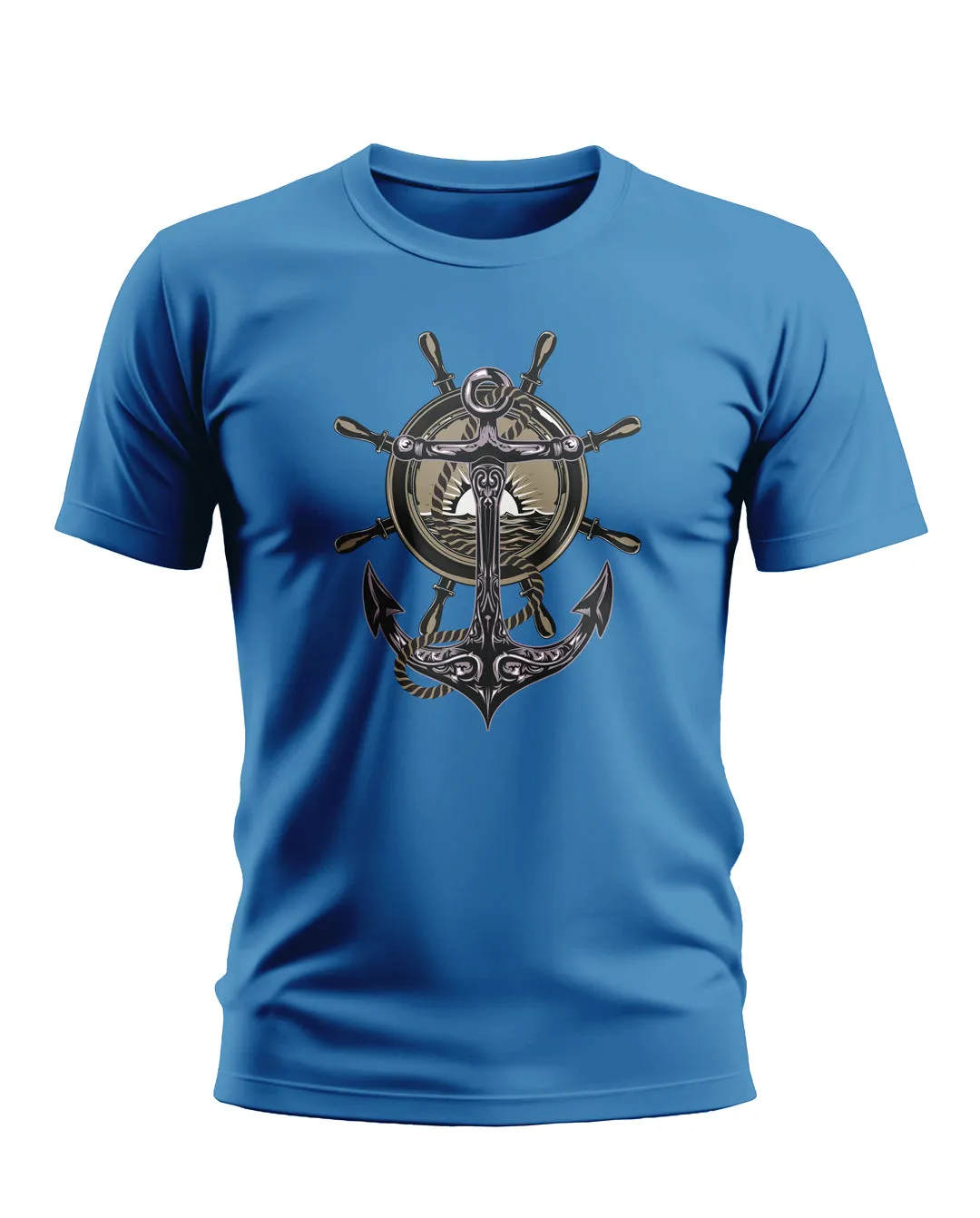 Designer Anchor Style Soft Cotton T-shirt