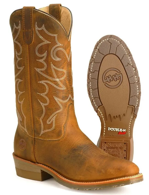 Double H  "Dylan" Work Western Boot