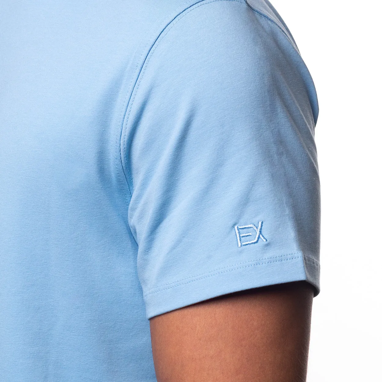 Essential Crew Neck T-Shirt - Baby Blue