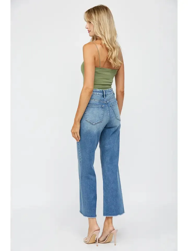 Festival High Rise Wide Leg Jeans