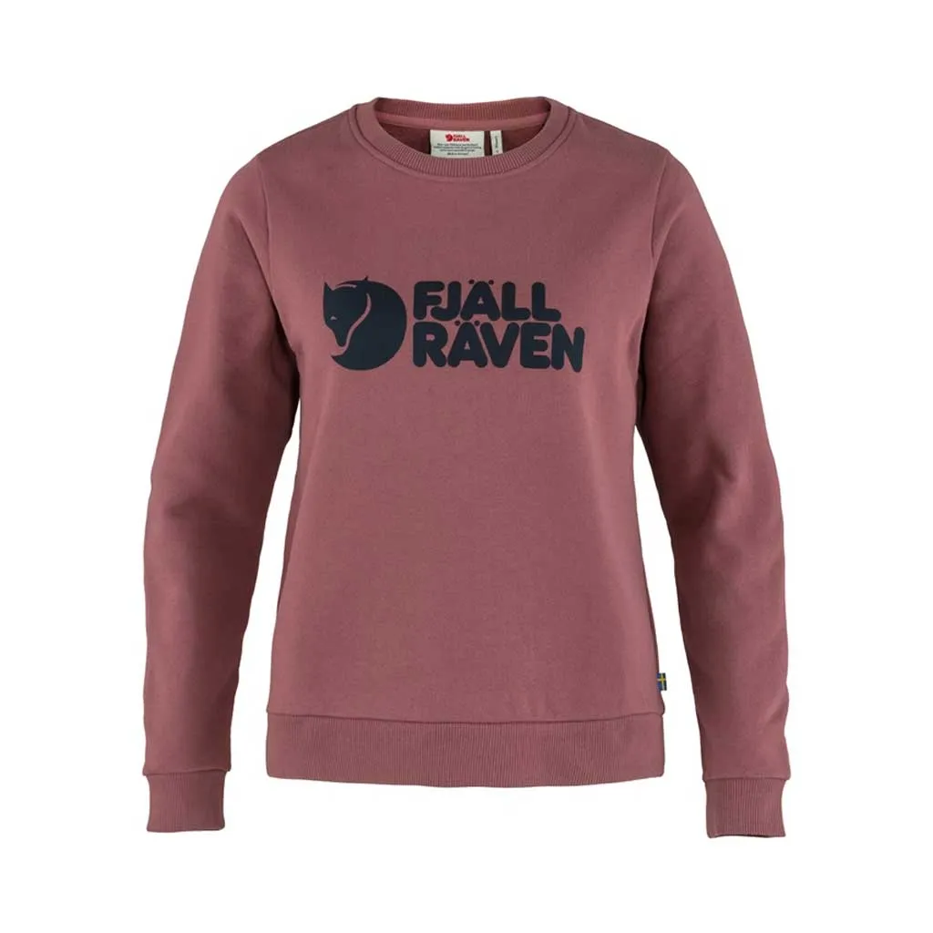 Fjallraven Women's Logo Sweater - Mesa Purple