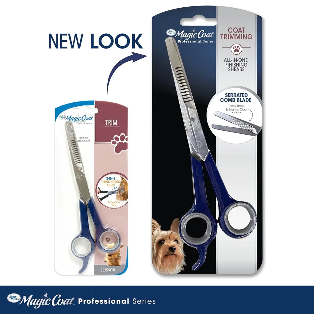 Four Paws Magic Coat All-In-One Finishing Shears For Dogs