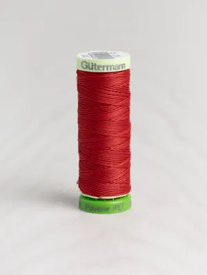 Gütermann rPET Recycled Topstitch Thread - Red 156