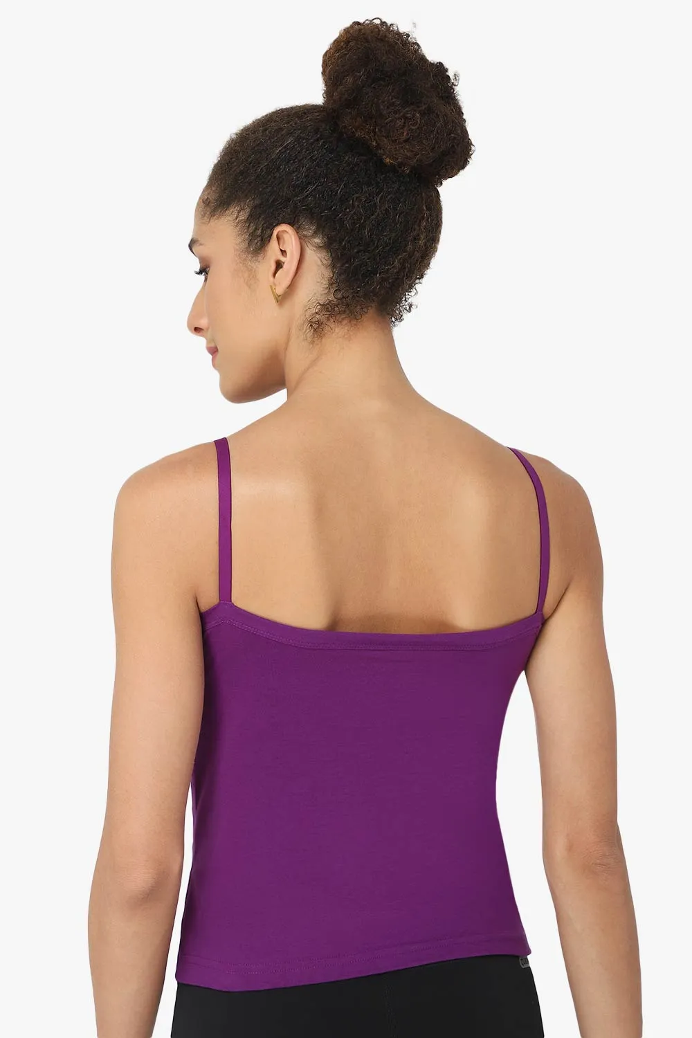 Intimacy Cotton Slip Camisole – IN05 | Wire-Free, Seamless & Adjustable