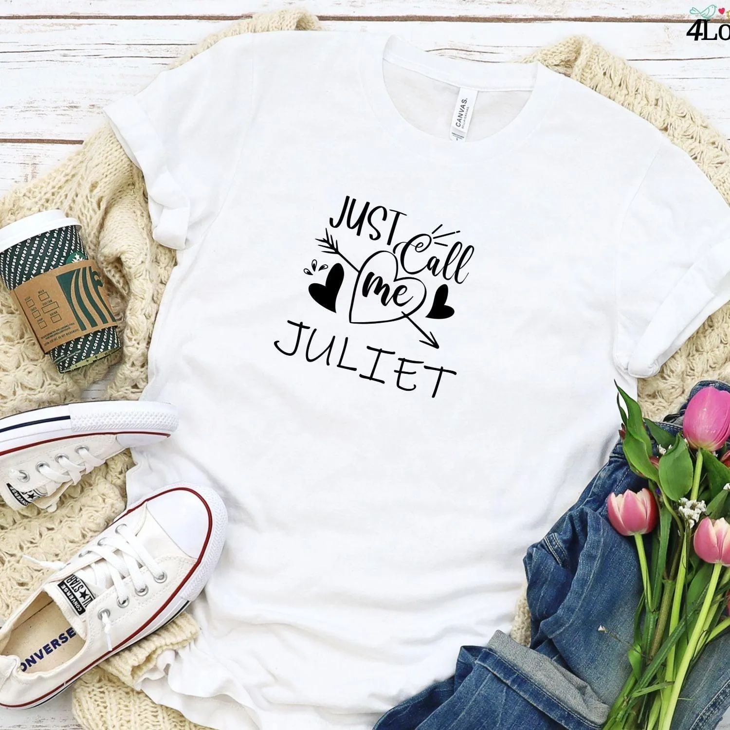 Just Call Me Juliet/Romeo: Matching Outfits for Couples, Perfect Valentine's Day Gift