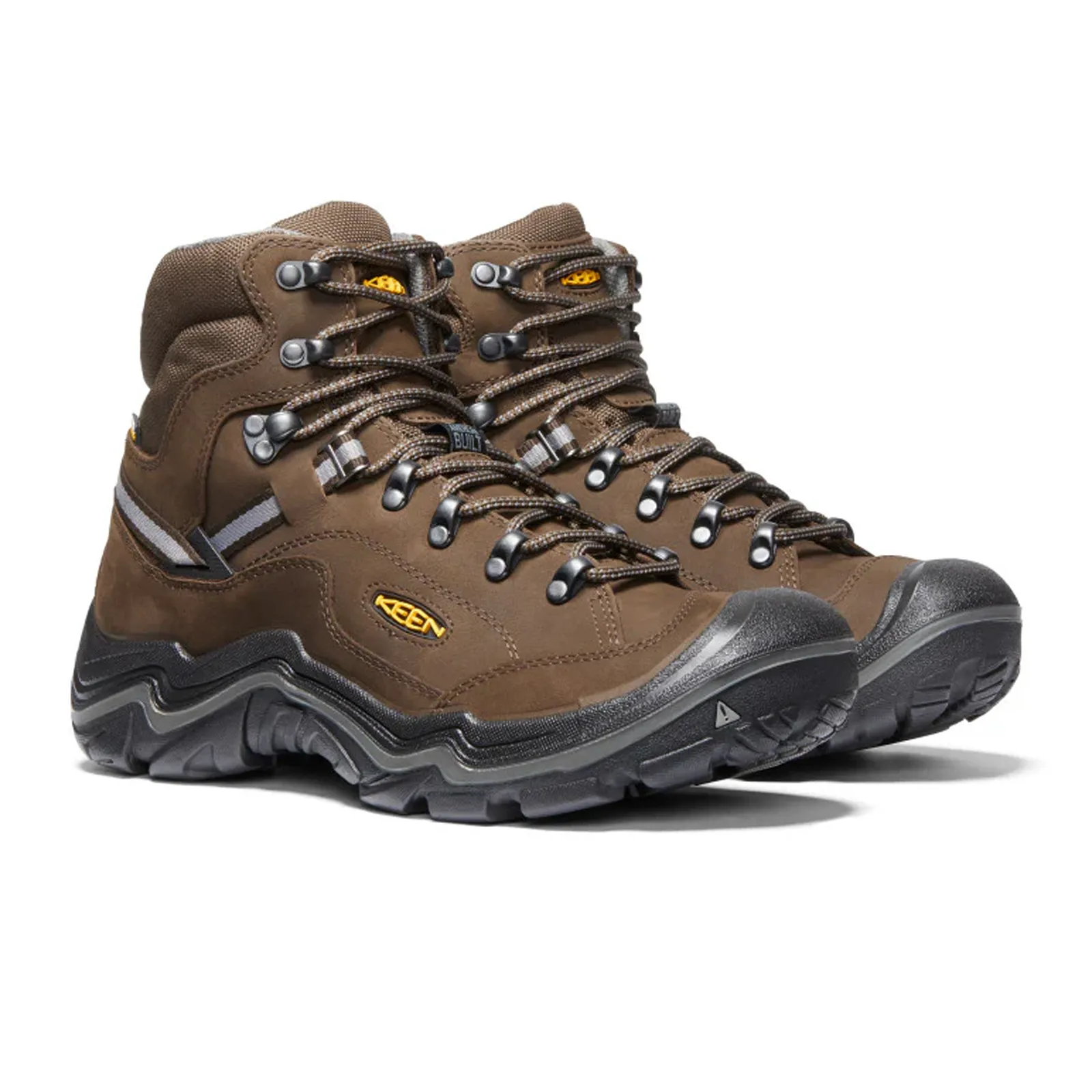 Keen Durand II Mid Waterproof Hiking Boot (Men) - Cascade Brown/Gargoyle