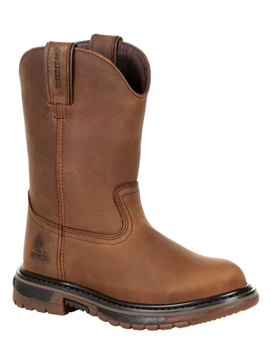 Kids' Original Ride FLX Waterproof Western Work Boots