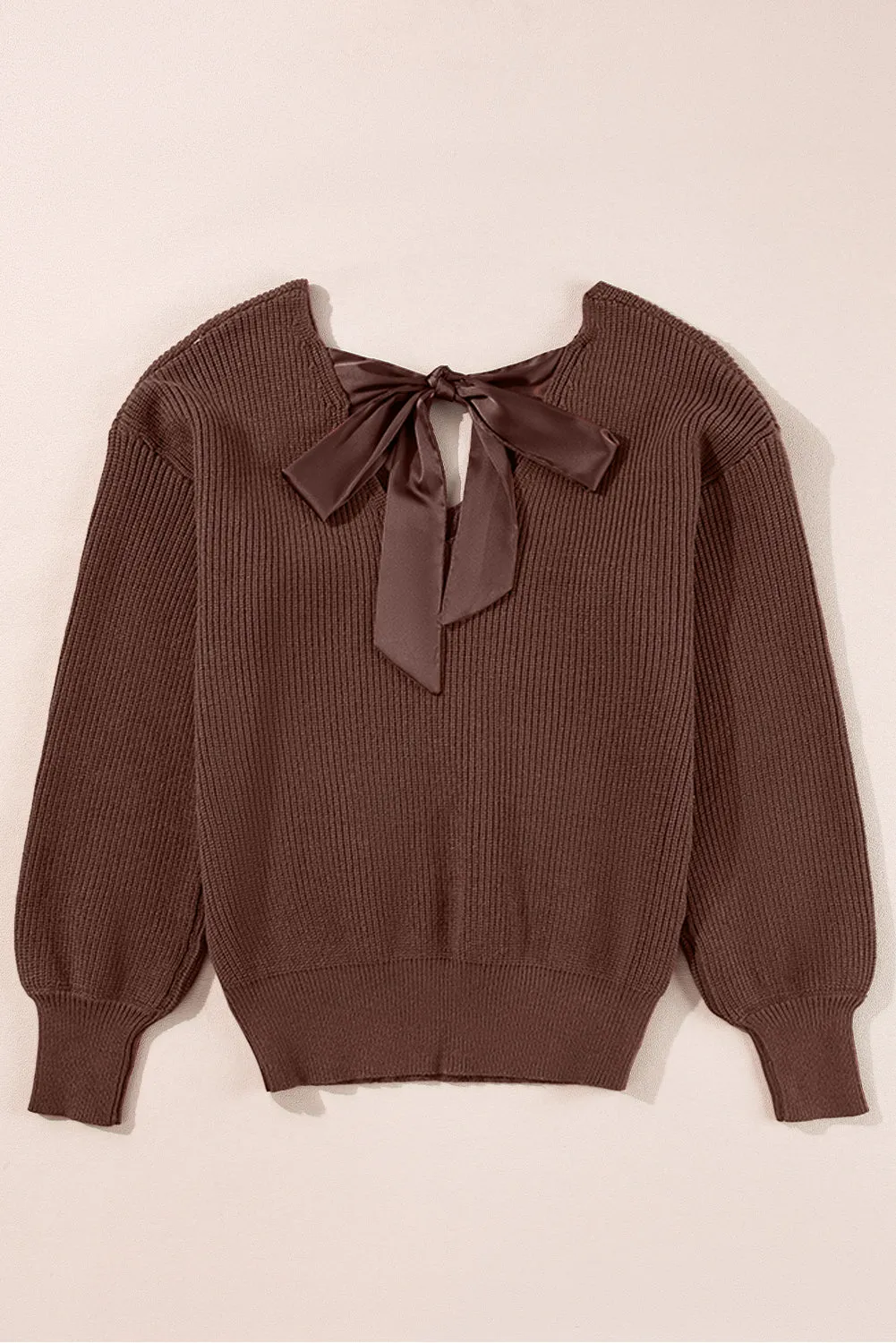 Lia Knot Back Sweater