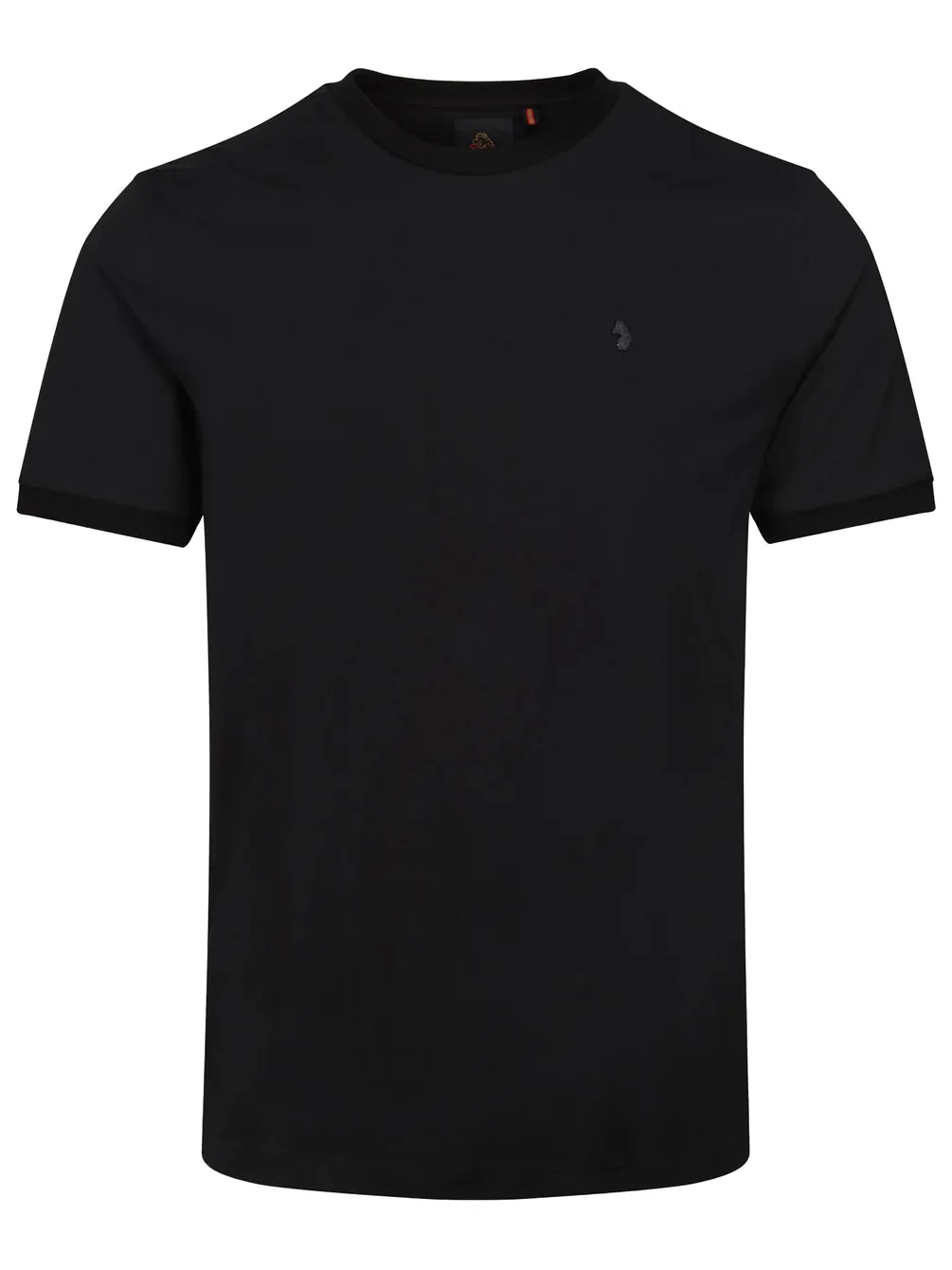 Luke essential crew neck t-shirt black lion rivet Shanghai - BLACK