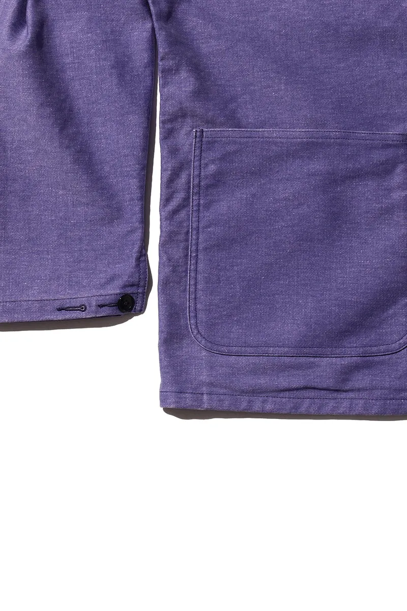 MIL Chore Jacket Heavy Moleskin - Purple