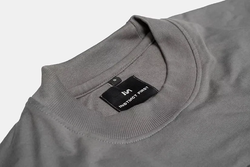 Oversized T-shirt - Steel Grey