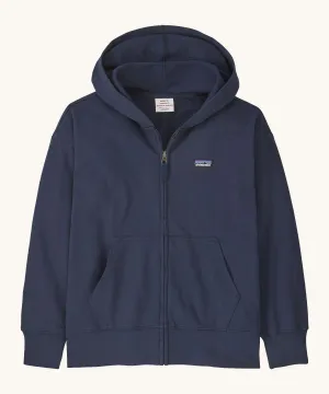 Patagonia Kids Full-Zip Hoody Sweatshirt - New Navy