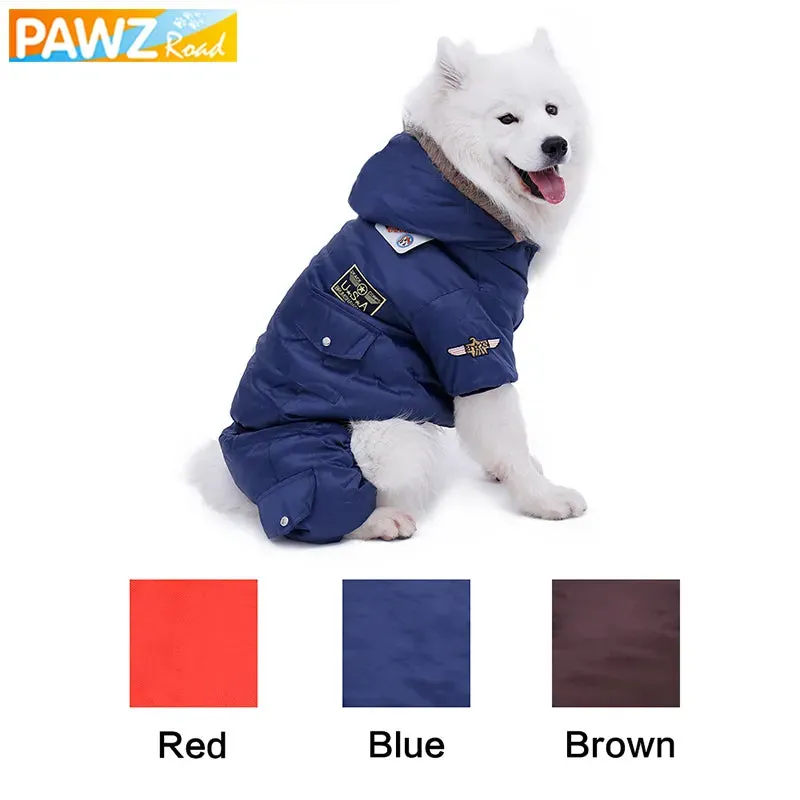 PAWZ ROAD Puppy Hoodies With Fur