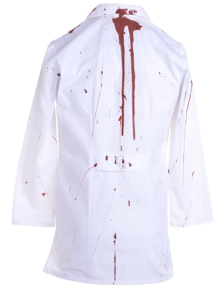 Reclaimed Bloody Halloween Doctors Coat