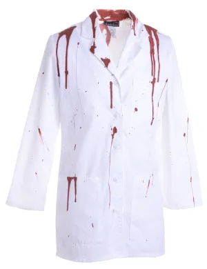 Reclaimed Bloody Halloween Doctors Coat