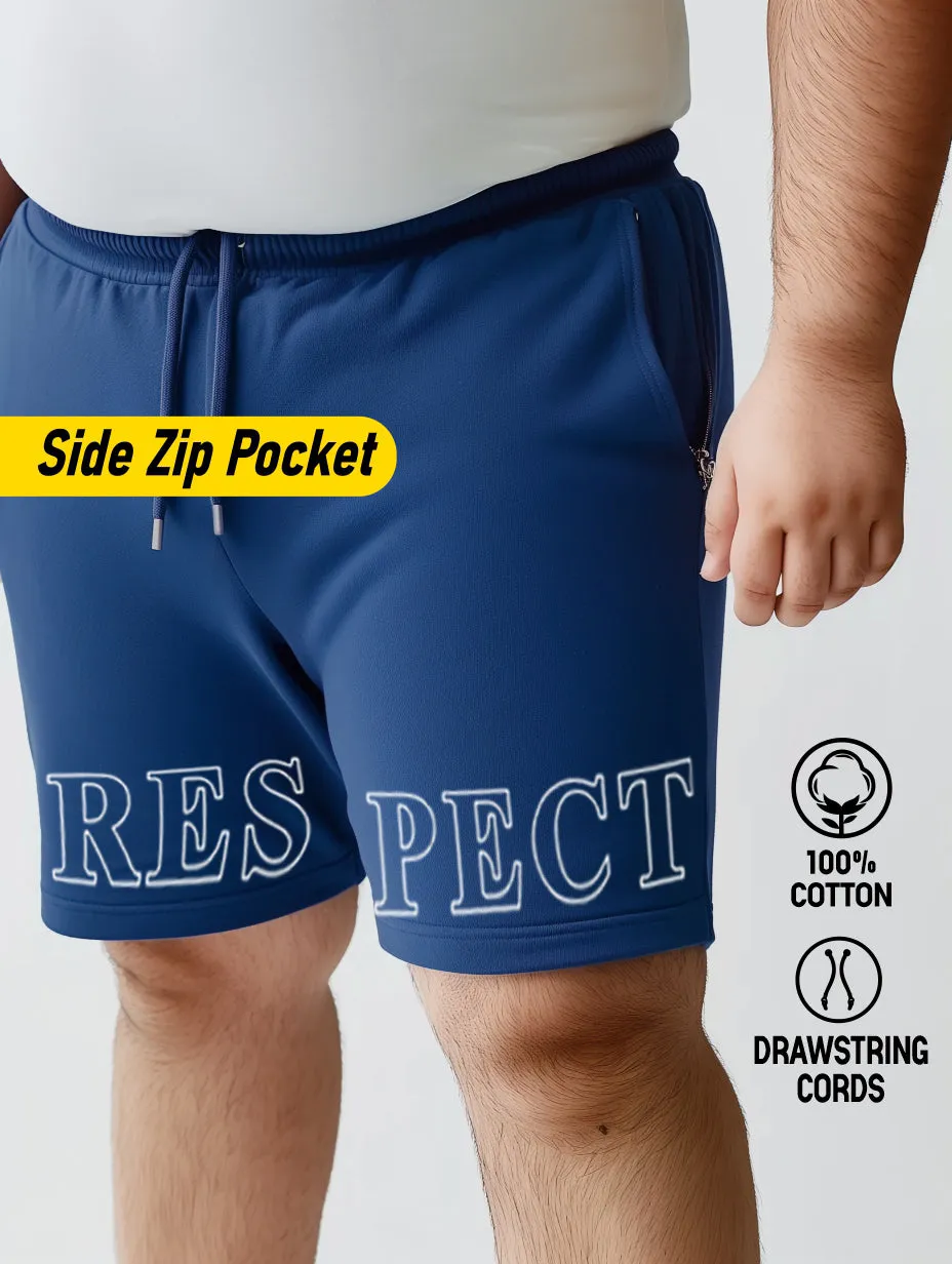 Respect Cotton Plus Size Shorts