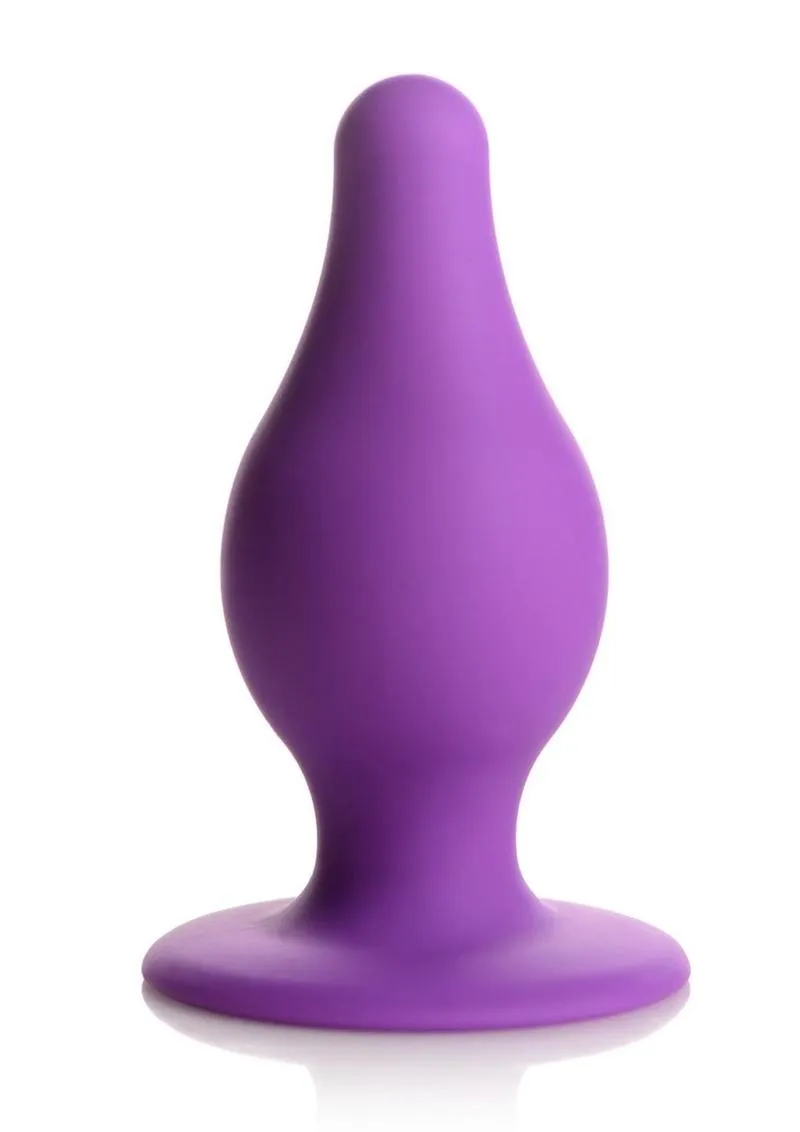 Squeeze-It Squeezable Silicone Tapered Anal Plug