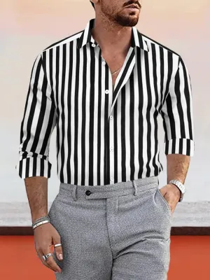 Striped Cotton Shirt 1