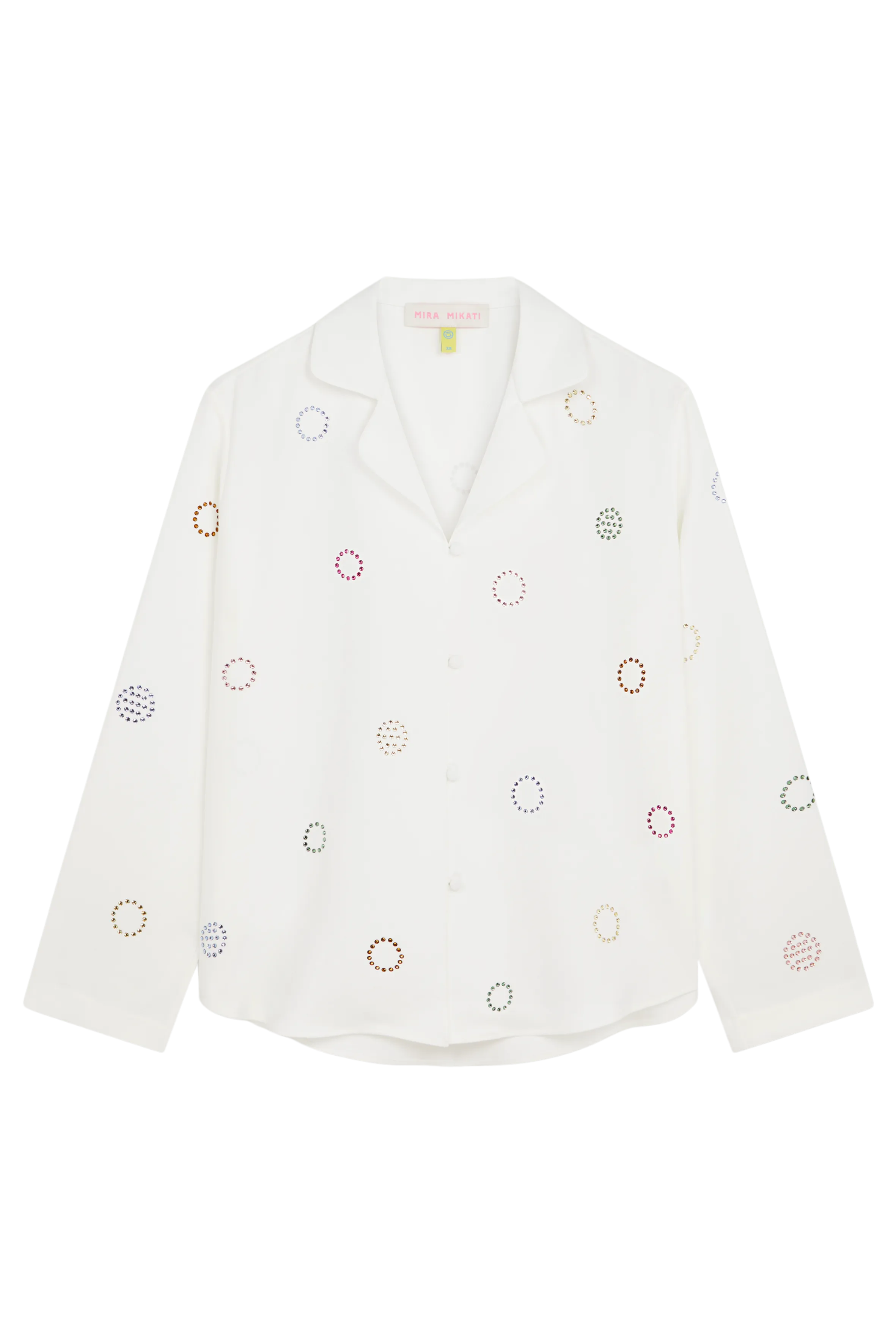 Swarovski Embellished Pyjama Top