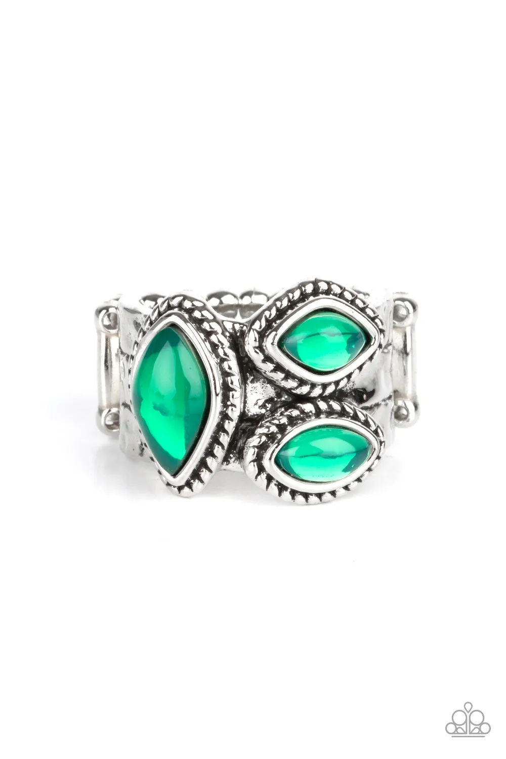 The Charisma Collector - Green Ring - Paparazzi Accessories