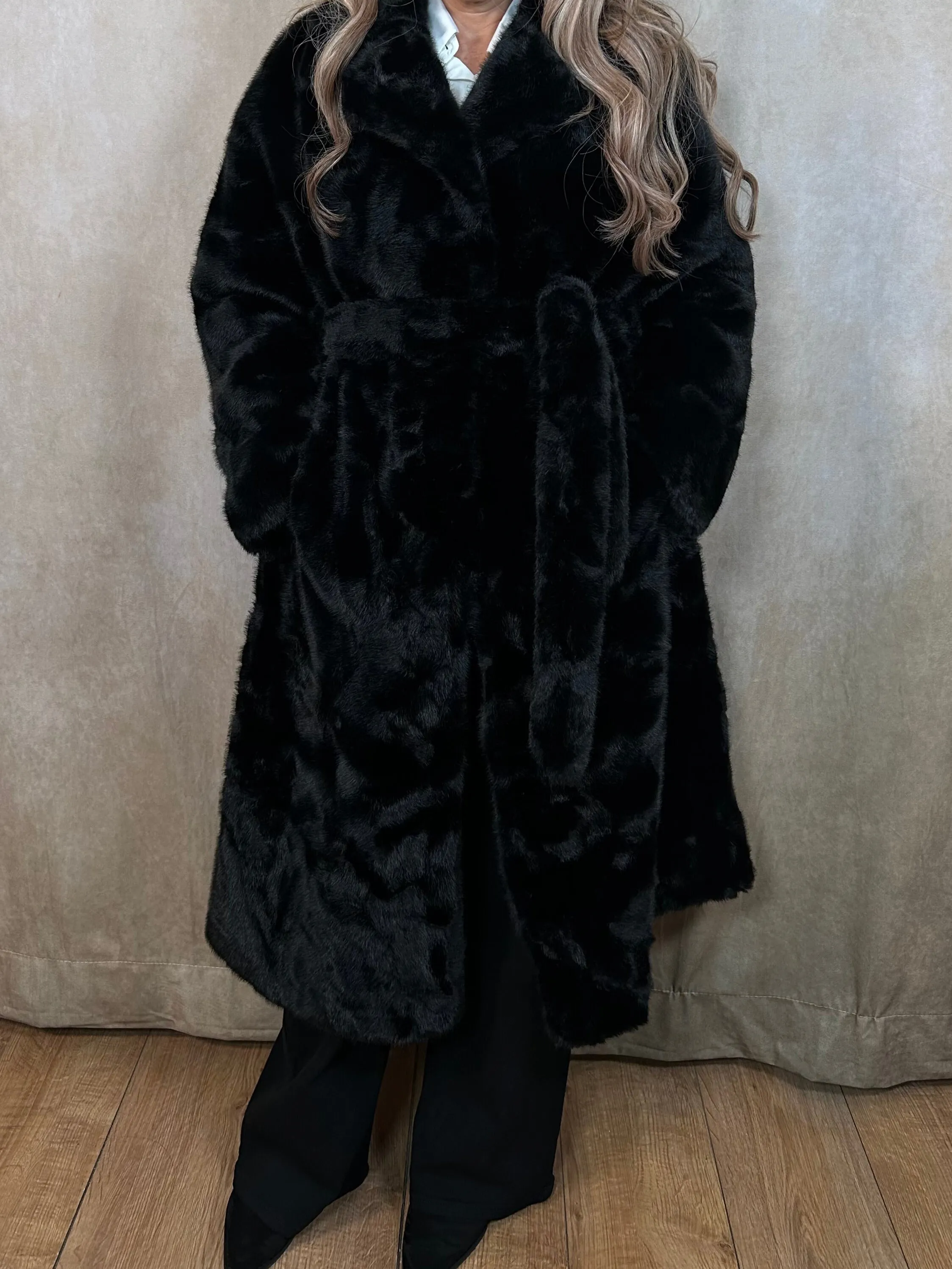 TJ Limited Edition Fern Faux Fur Coat