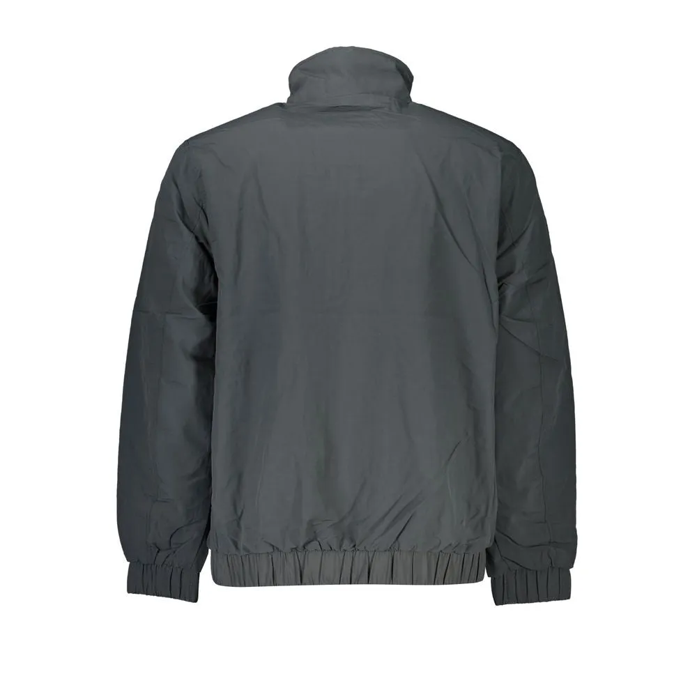 Tommy Hilfiger Sleek Gray Recycled Nylon Jacket