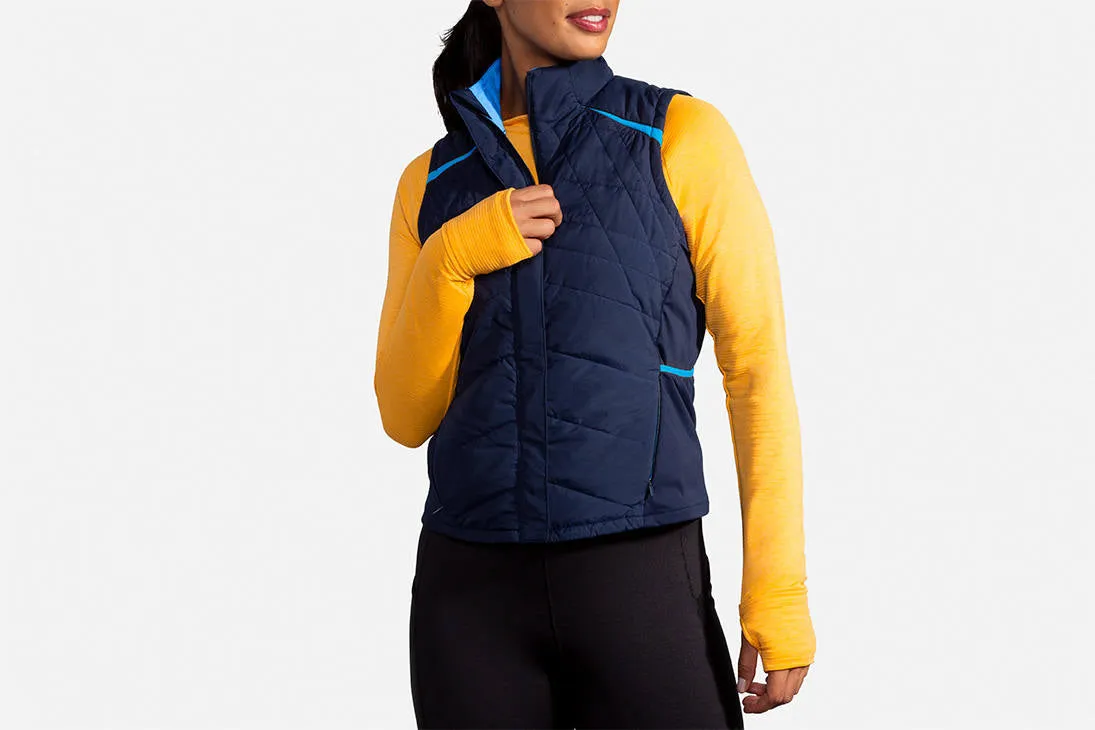 Women's Brooks Shield Hybrid Vest - 221507-491