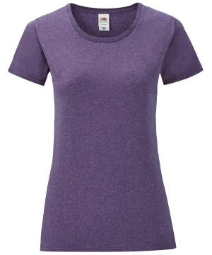 Womens iconic T | Heather Purple