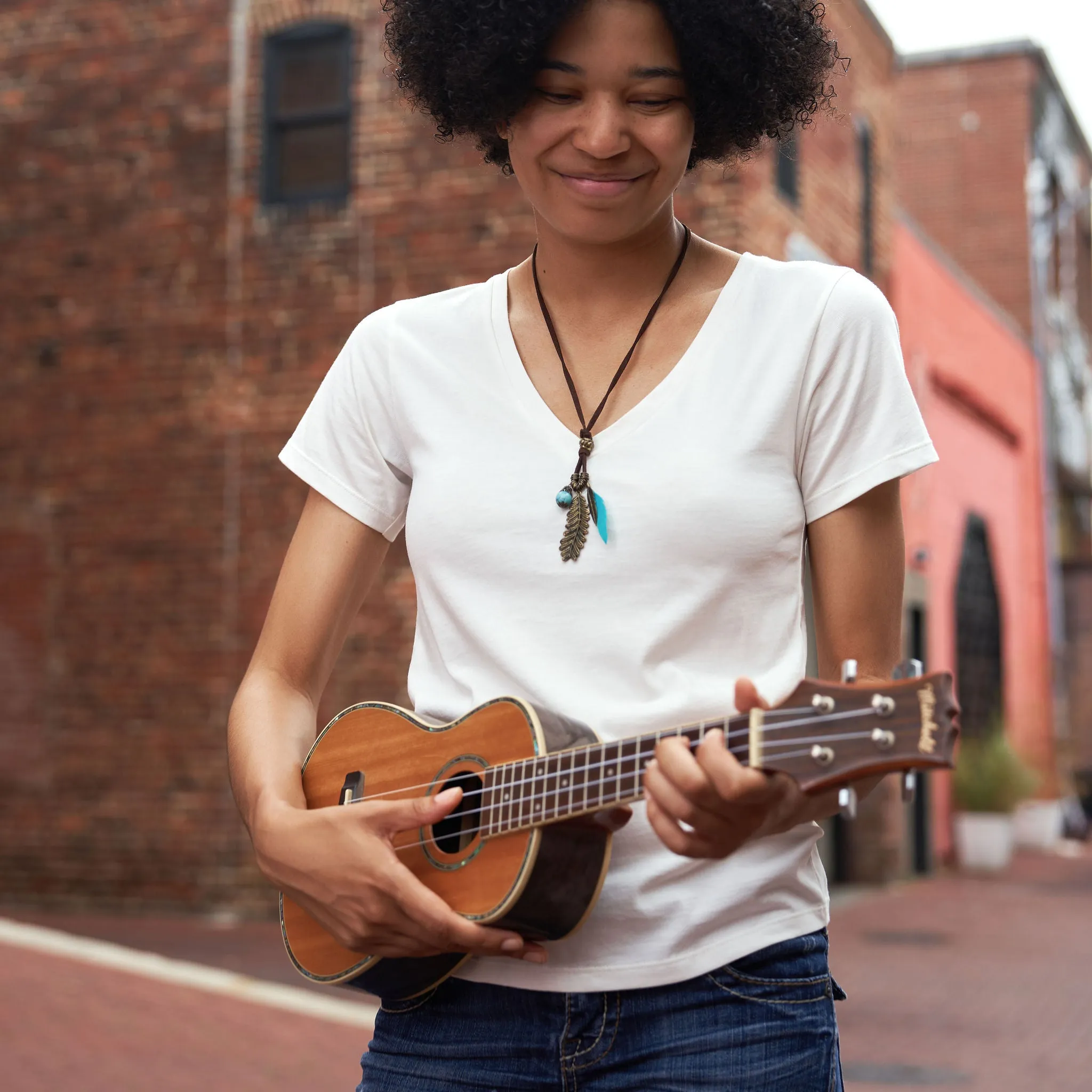 Women's Plain T-Shirts - Eco White Peruvian Pima Cotton V-Neck Short Sleeve - Organic GOTS Certified